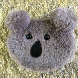 New! Cute Fuzzy Koala Compact Mirror
